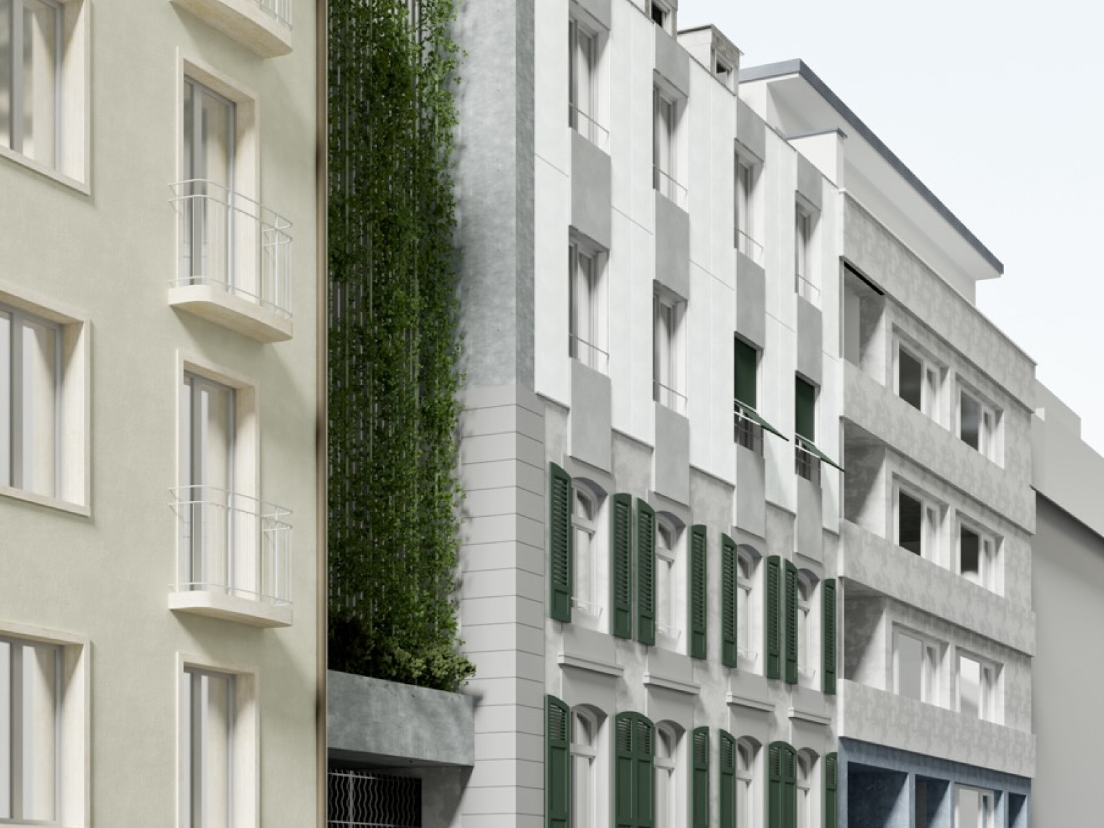 Baueingabe Aufstockung Birmannsgasse 11