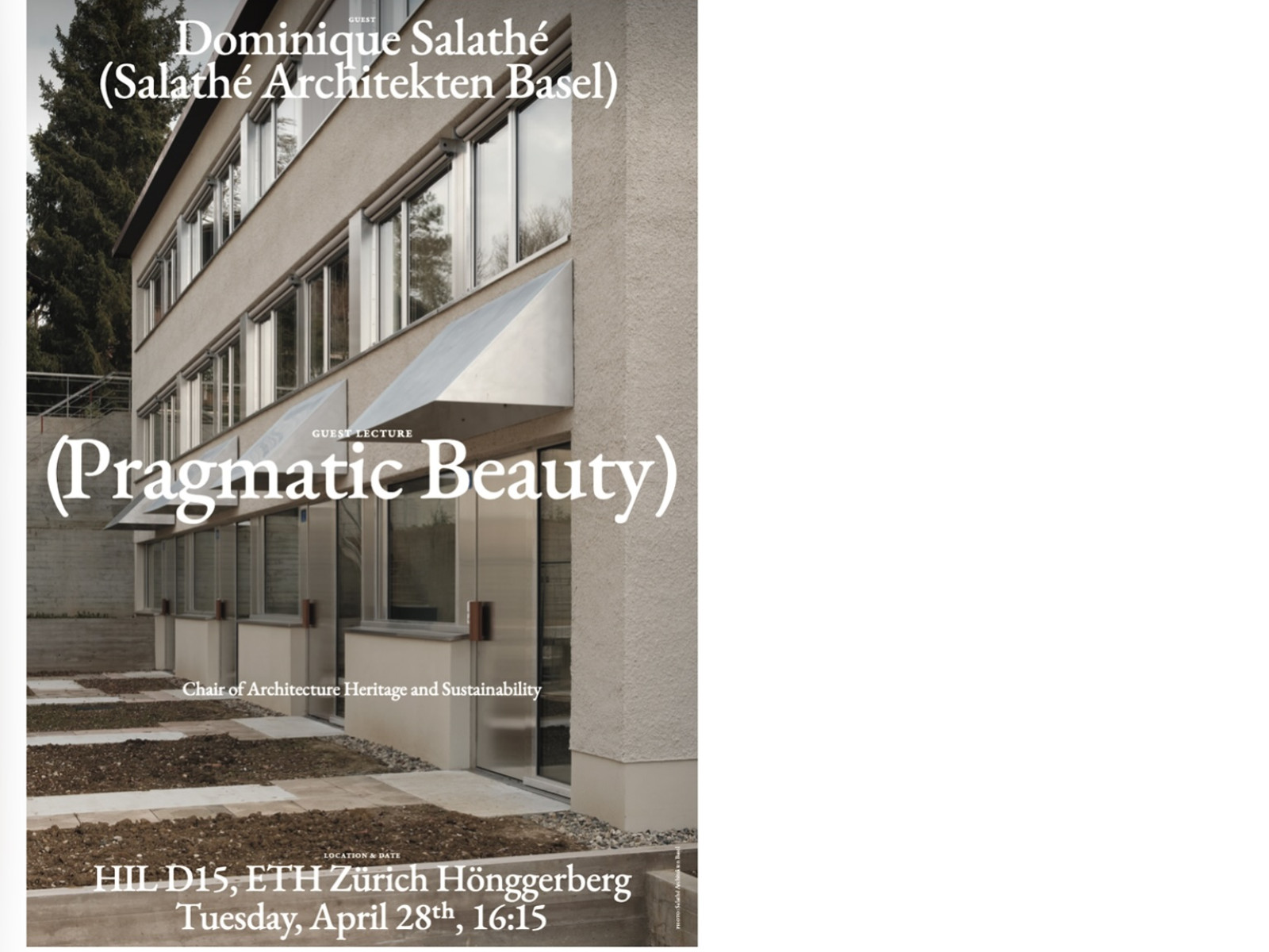 Vortrag «pragmatic beauty»