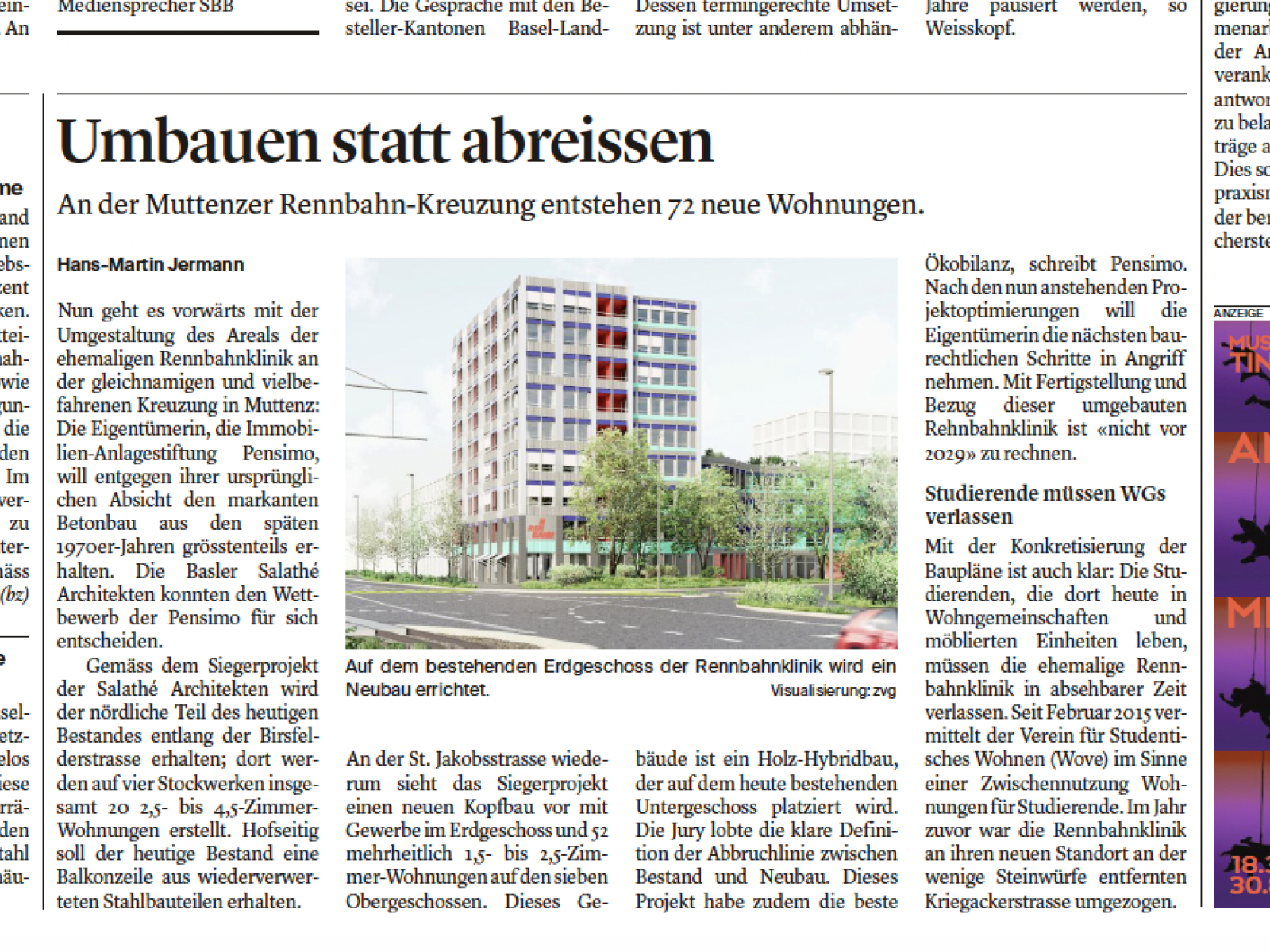 Umbauen statt abreissen